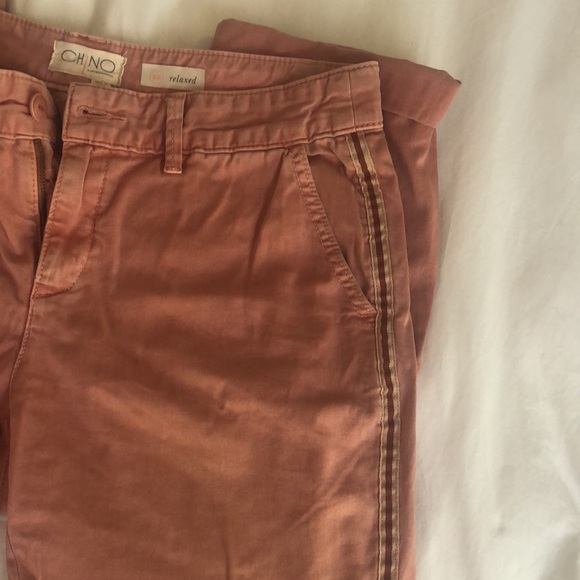 Salmon Colored Chino Pants by Anthropologie - Picture 5 of 6